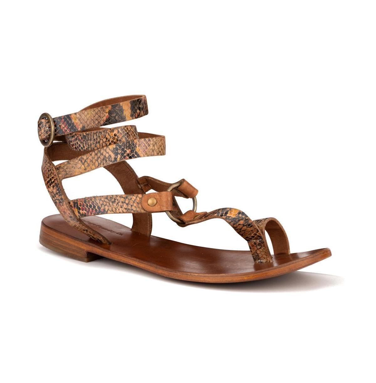 Vintage Foundry Co. Vina Womens Leather Sandals Product Image