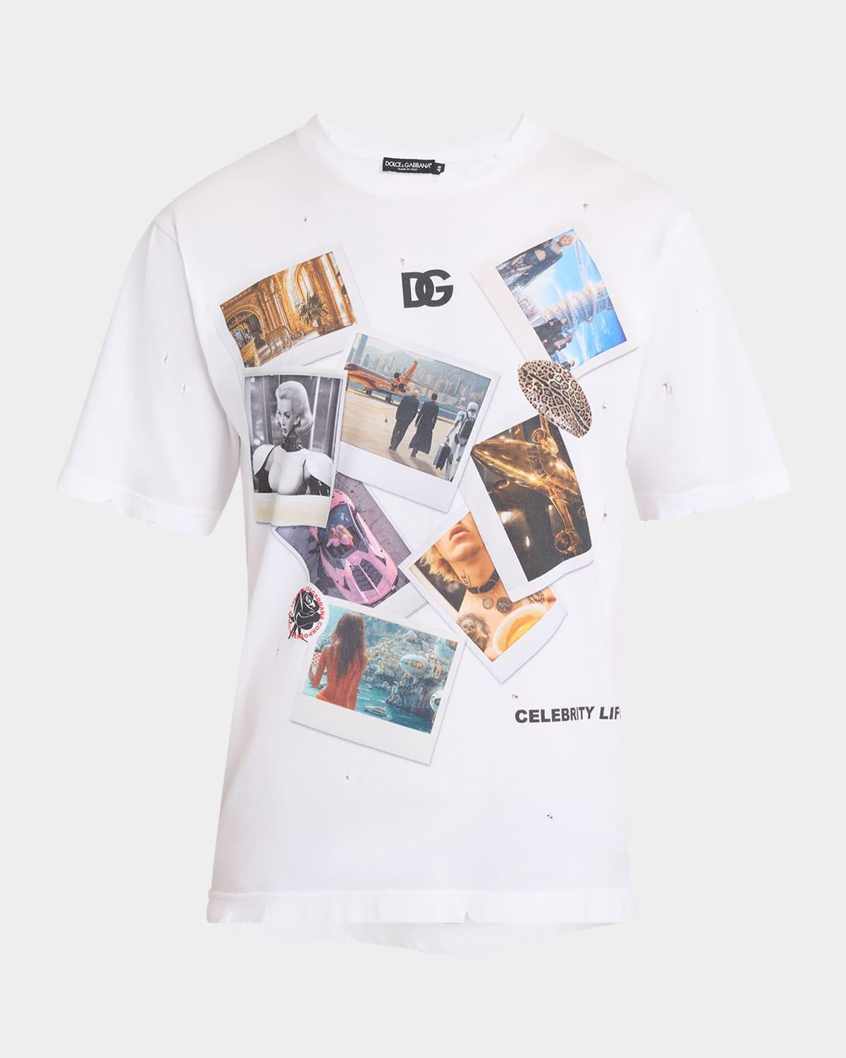 Men's Photographic-Print T-Shirt Product Image