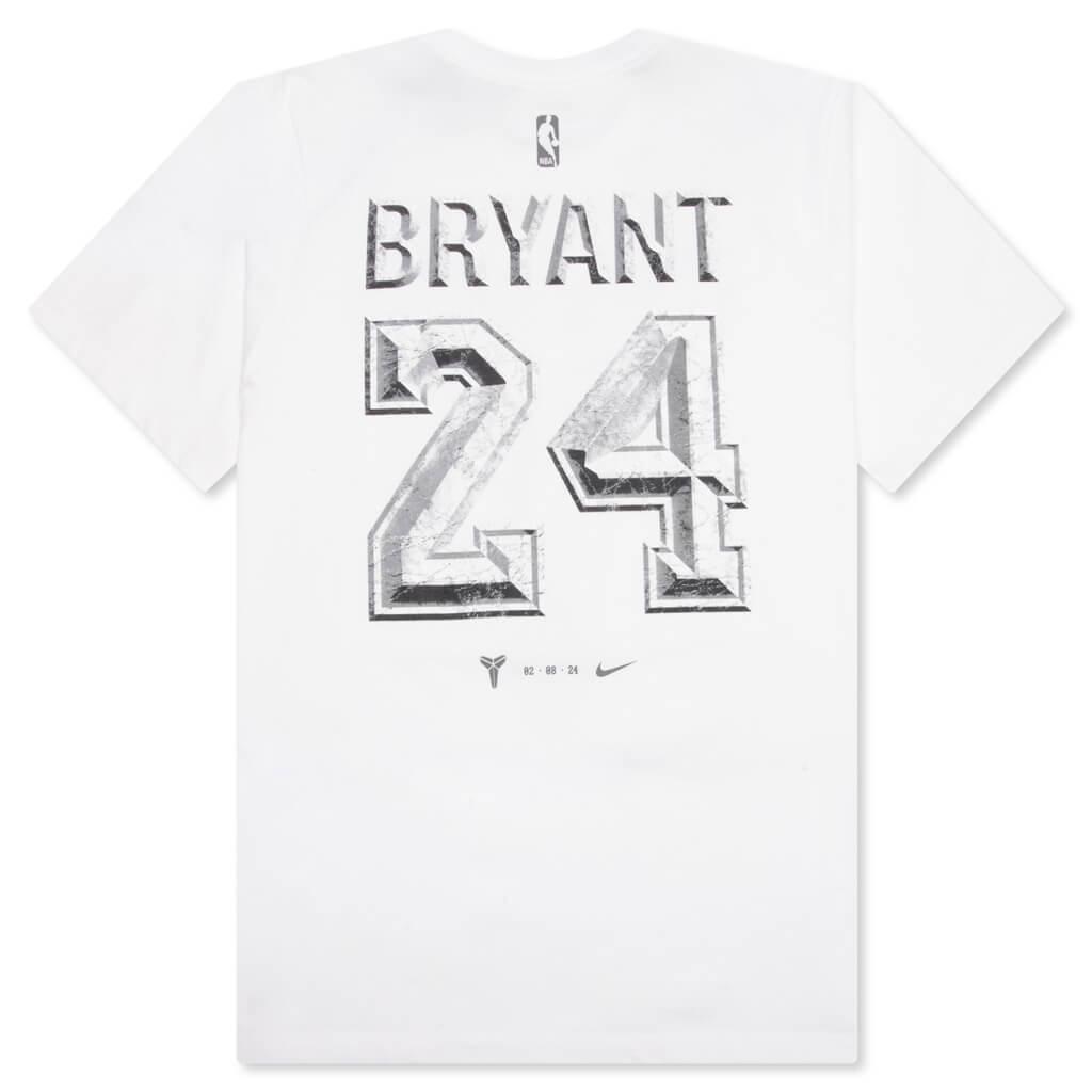 Kobe Bryant Los Angeles Lakers Statue Unveil Tee - White Male Product Image