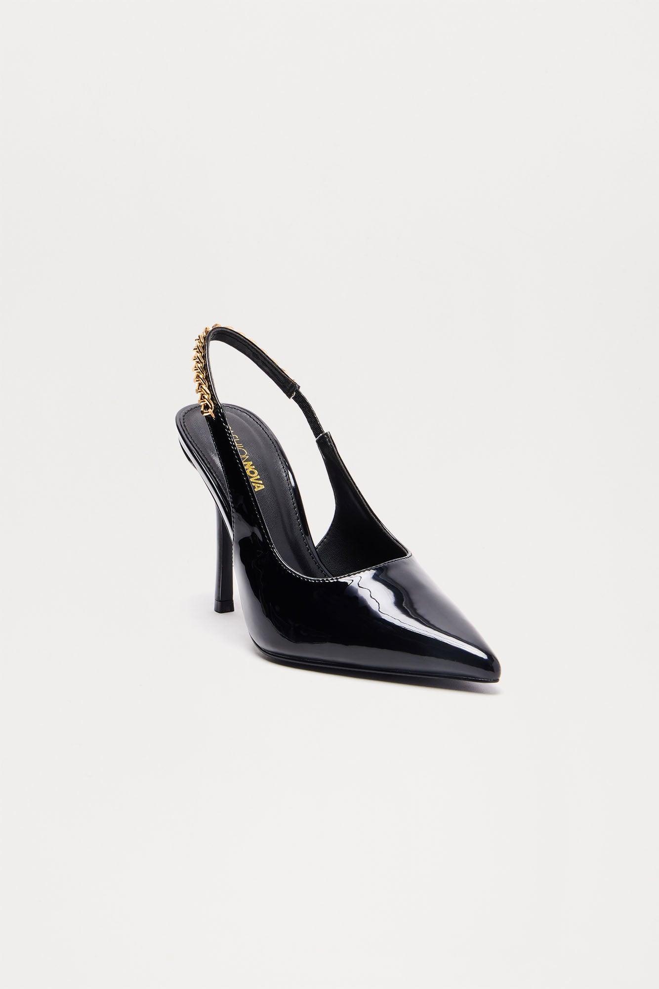 Vincent Slingback Pumps - Black Product Image