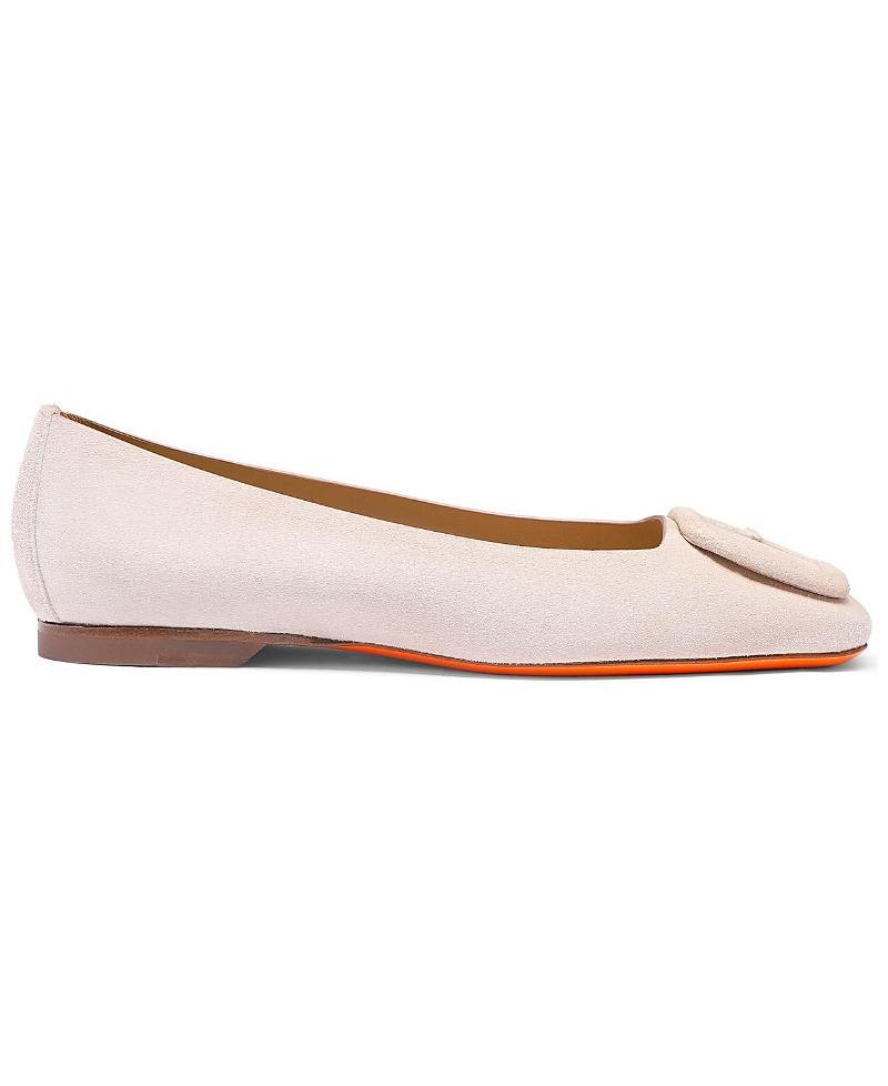 Womens Suede Ballet Flats Product Image