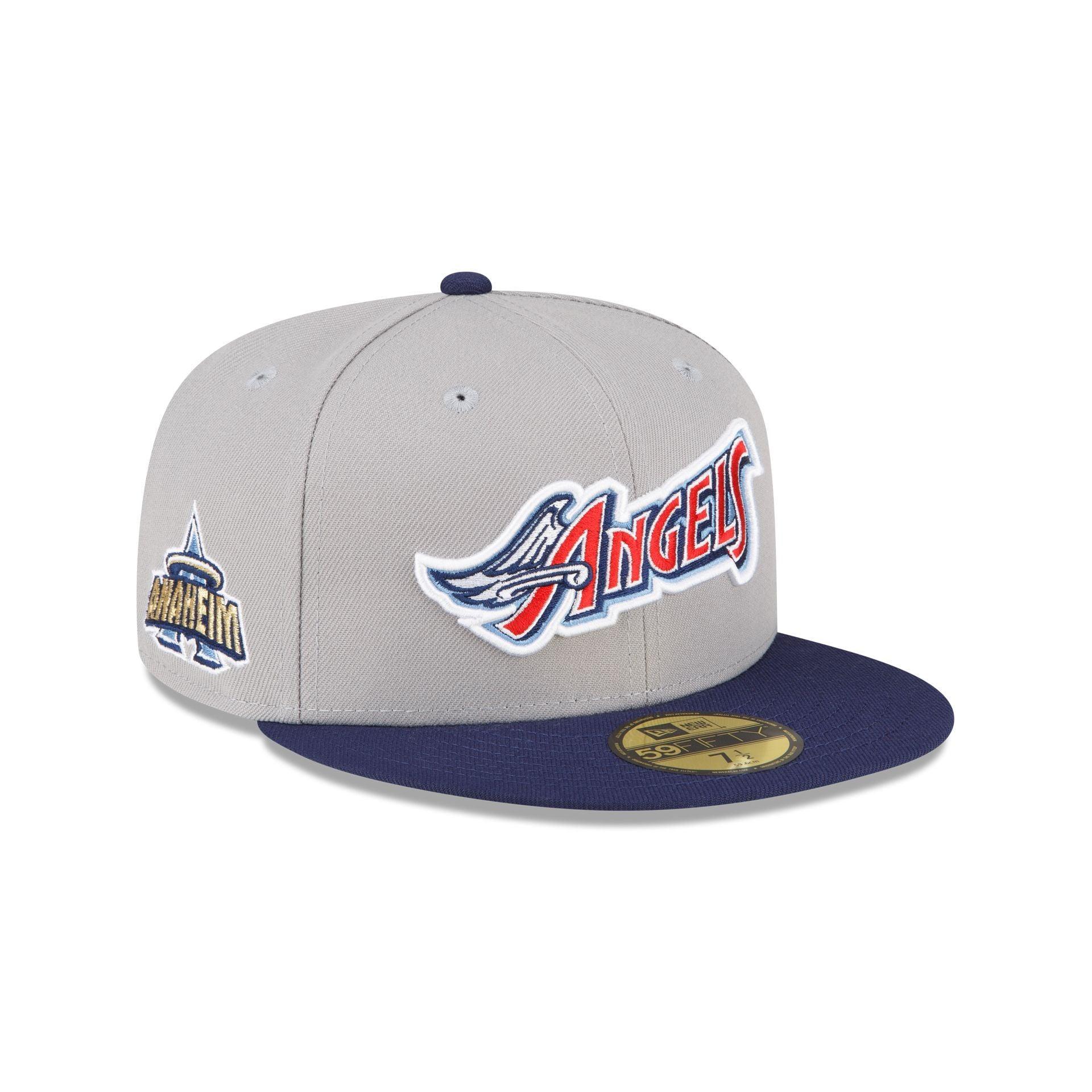 Los Angeles Angels Away 59FIFTY Fitted Hat Male Product Image