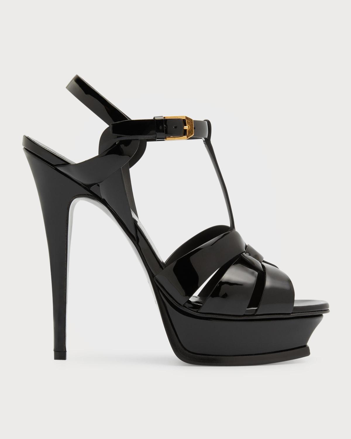 Saint Laurent Tribute T-Strap Platform Sandal Product Image