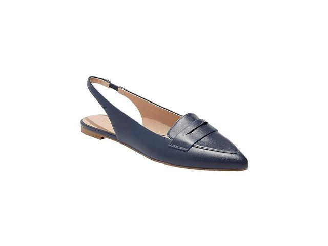 Jack Rogers Pennie Sling Back Ballet Nappa (Midnight) Women's Flat Shoes Product Image