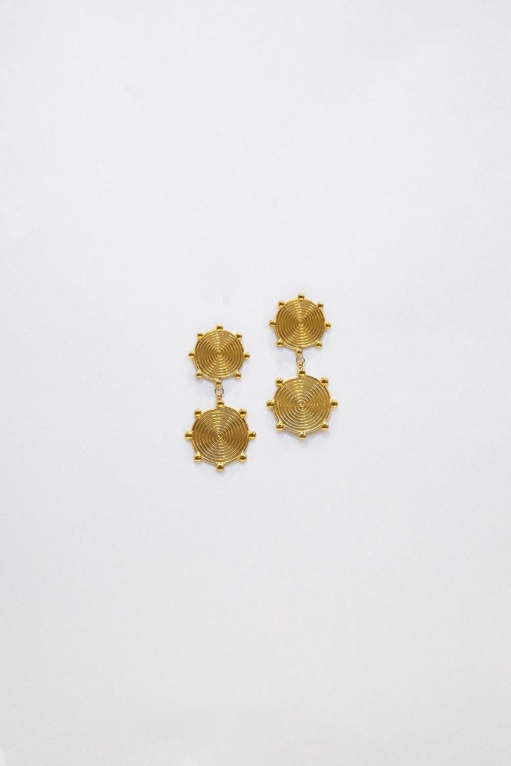 Caila Earrings Gold Product Image