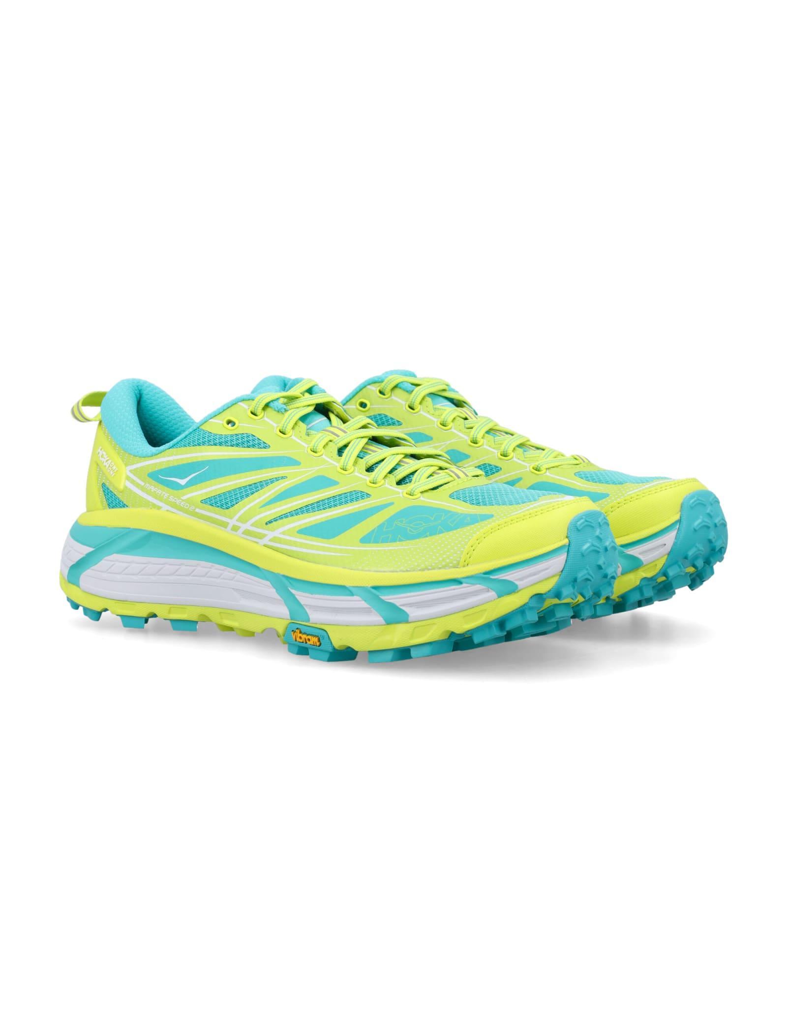 HOKA U Mafate Speed 2 Sneakers In  Citrus Product Image