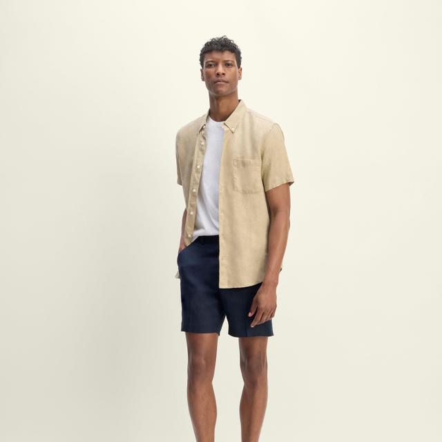 Mens 7 Linen Trouser Short by Everlane Product Image