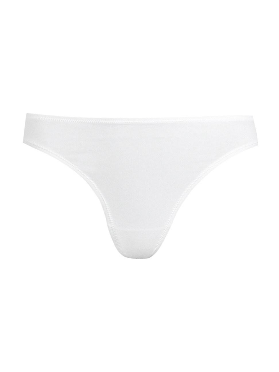 Womens Gisella 3-Piece Cotton G-String Thong Set Product Image