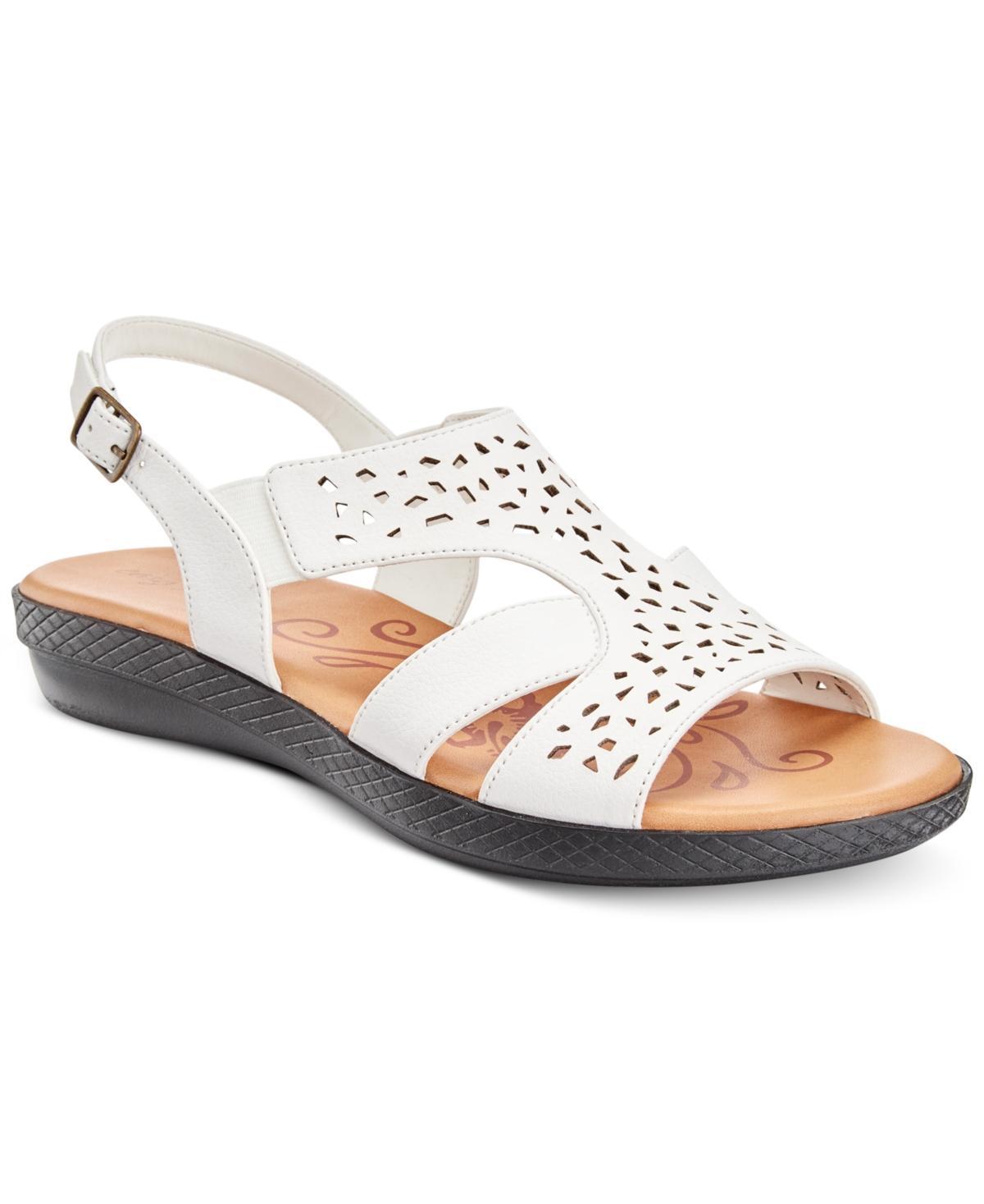 Easy Street Bolt Womens Sandals White Product Image