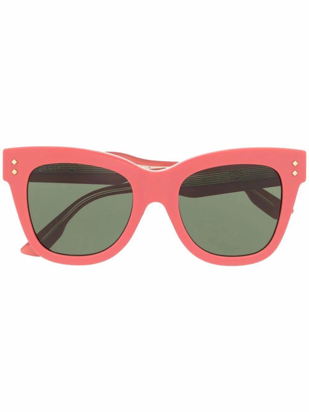 Square-frame Sunglasses In Pink product image