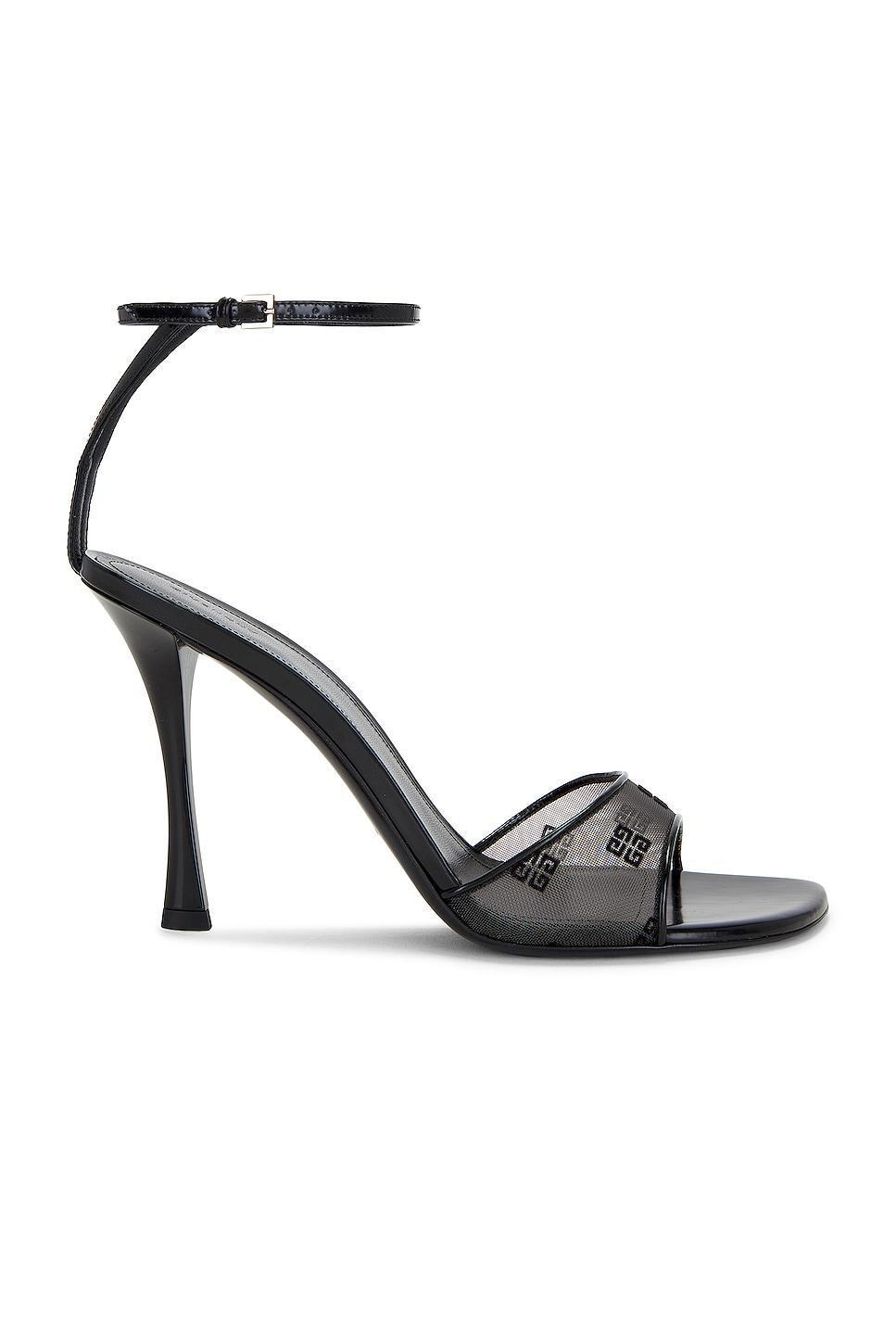 Givenchy Stitch Sandal in Black Product Image