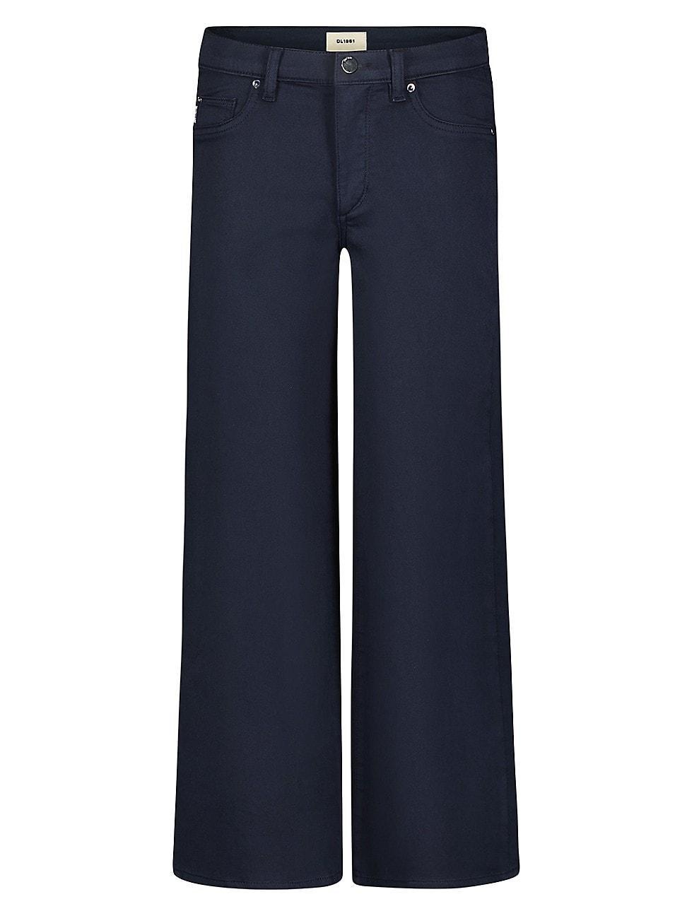 Womens Hepburn Wide Leg Jeans Product Image