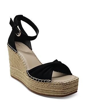 Kenneth Cole Womens Sol Ankle Strap Espdarille Platform Wedge Sandals Product Image