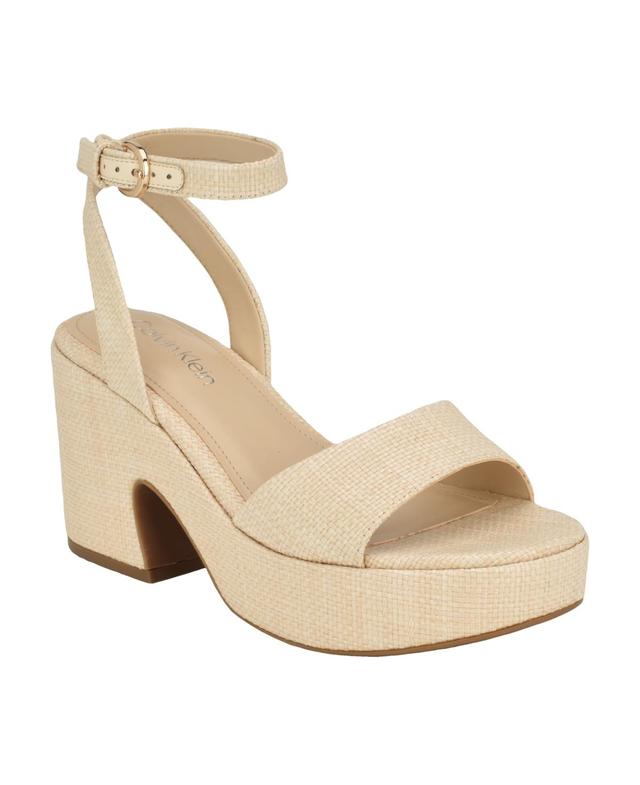 Calvin Klein Womens Summer Wedge Sandals Product Image