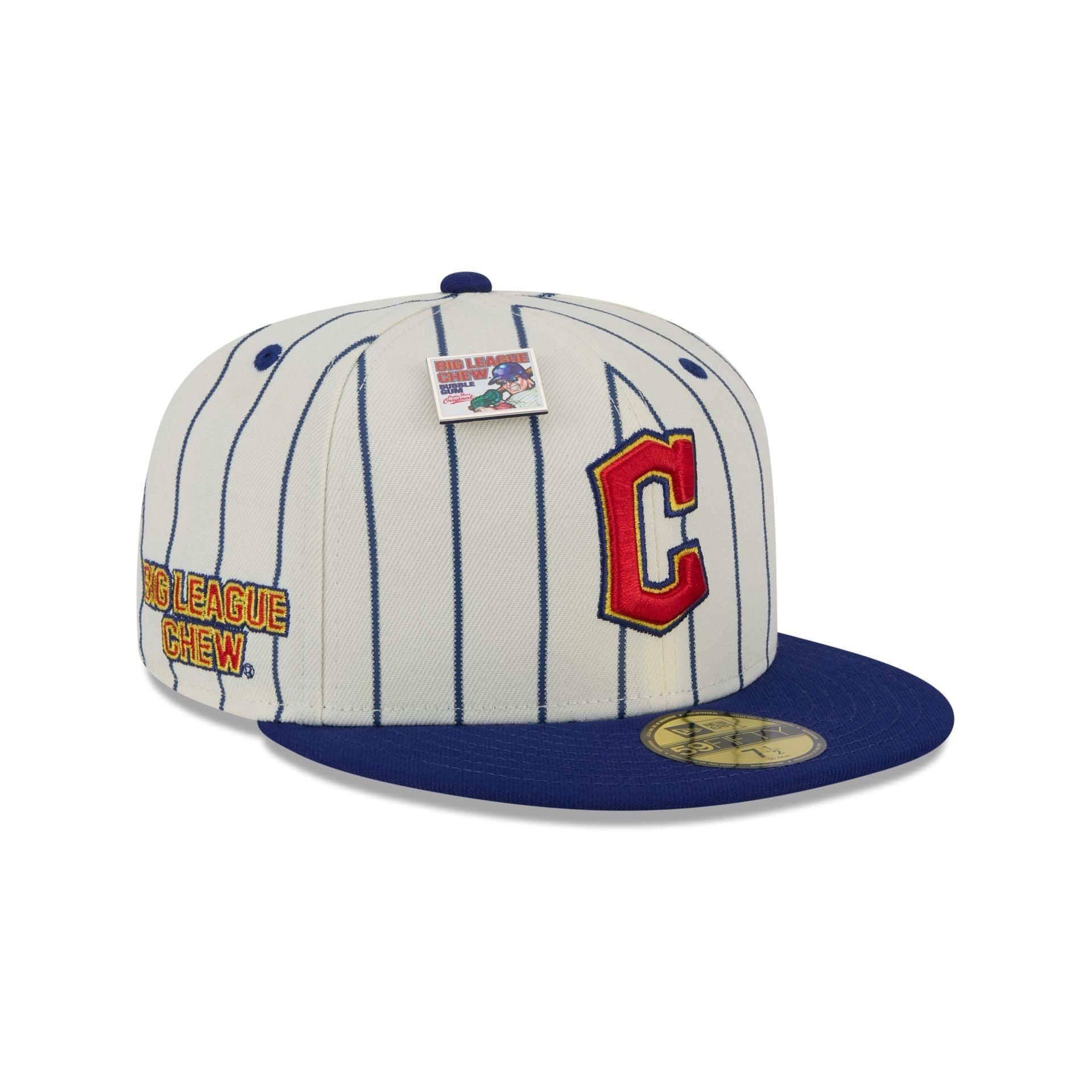 Big League Chew X Cleveland Guardians Pinstripe 59FIFTY Fitted Hat Male Product Image