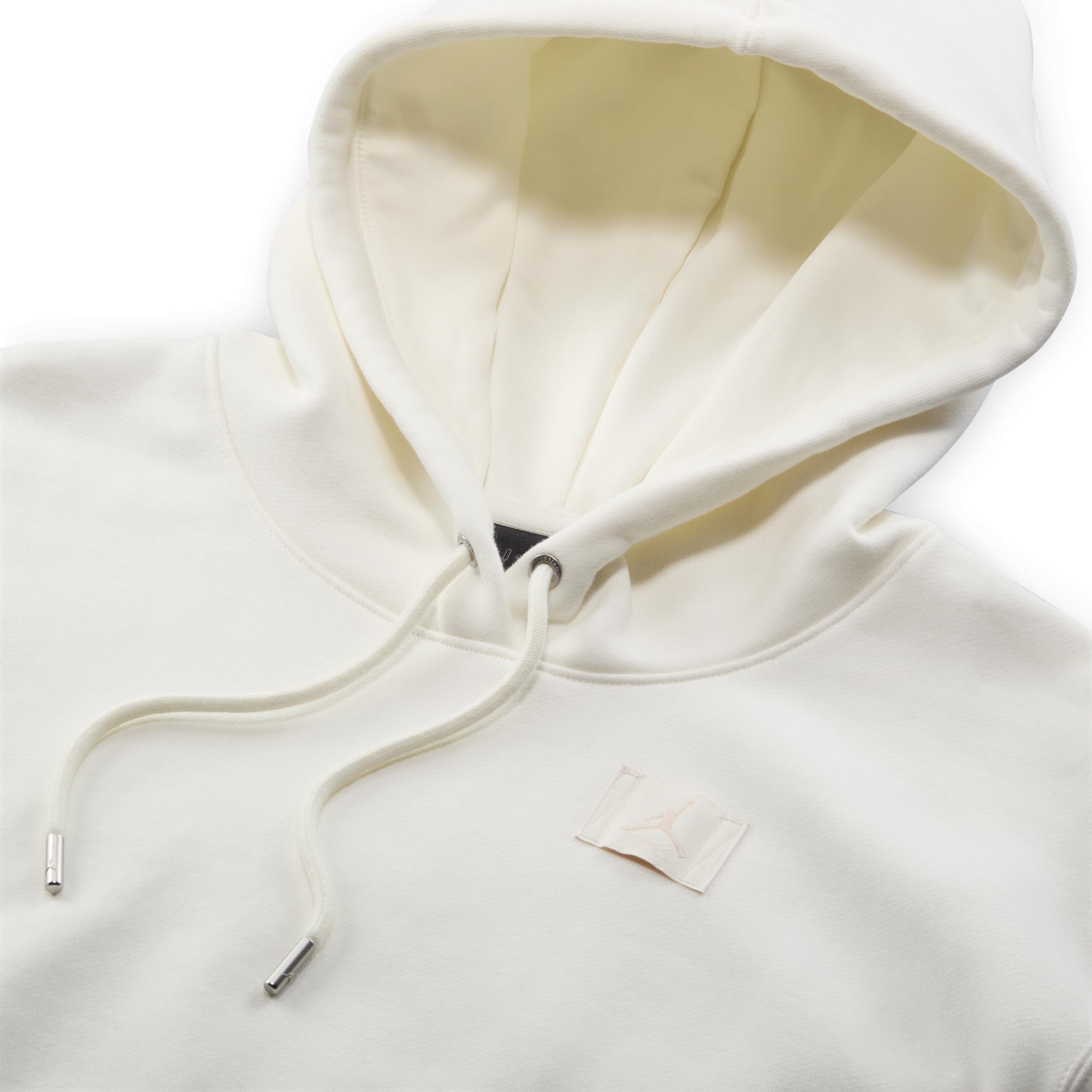 Women's Jordan Flight Fleece Satin-Lined Pullover Hoodie Product Image