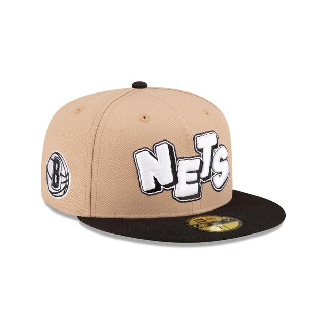 Brooklyn Nets 2023 City Edition Alt 2 59FIFTY Fitted Hat Male Product Image