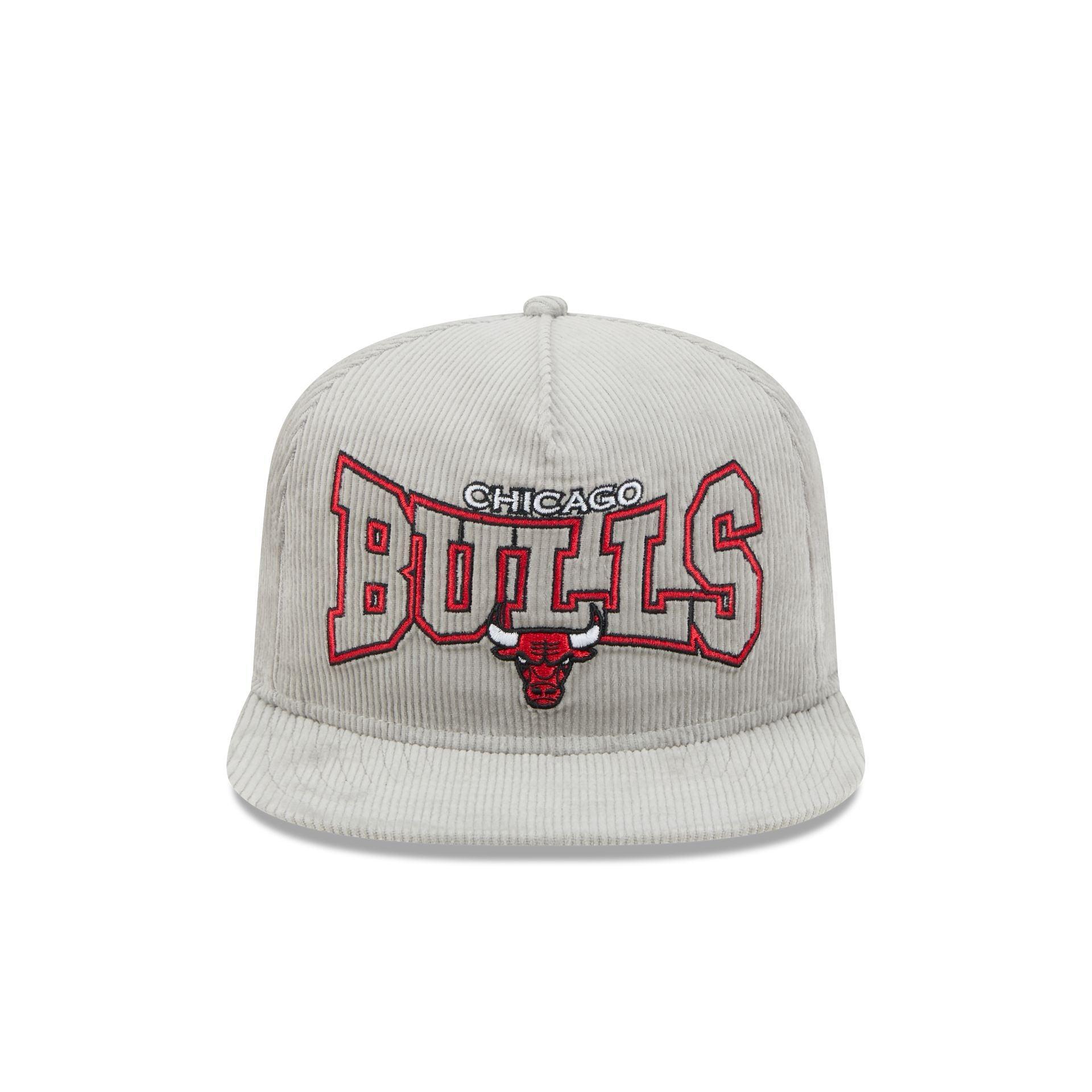 Chicago Bulls Gray Cord Golfer Hat Male Product Image