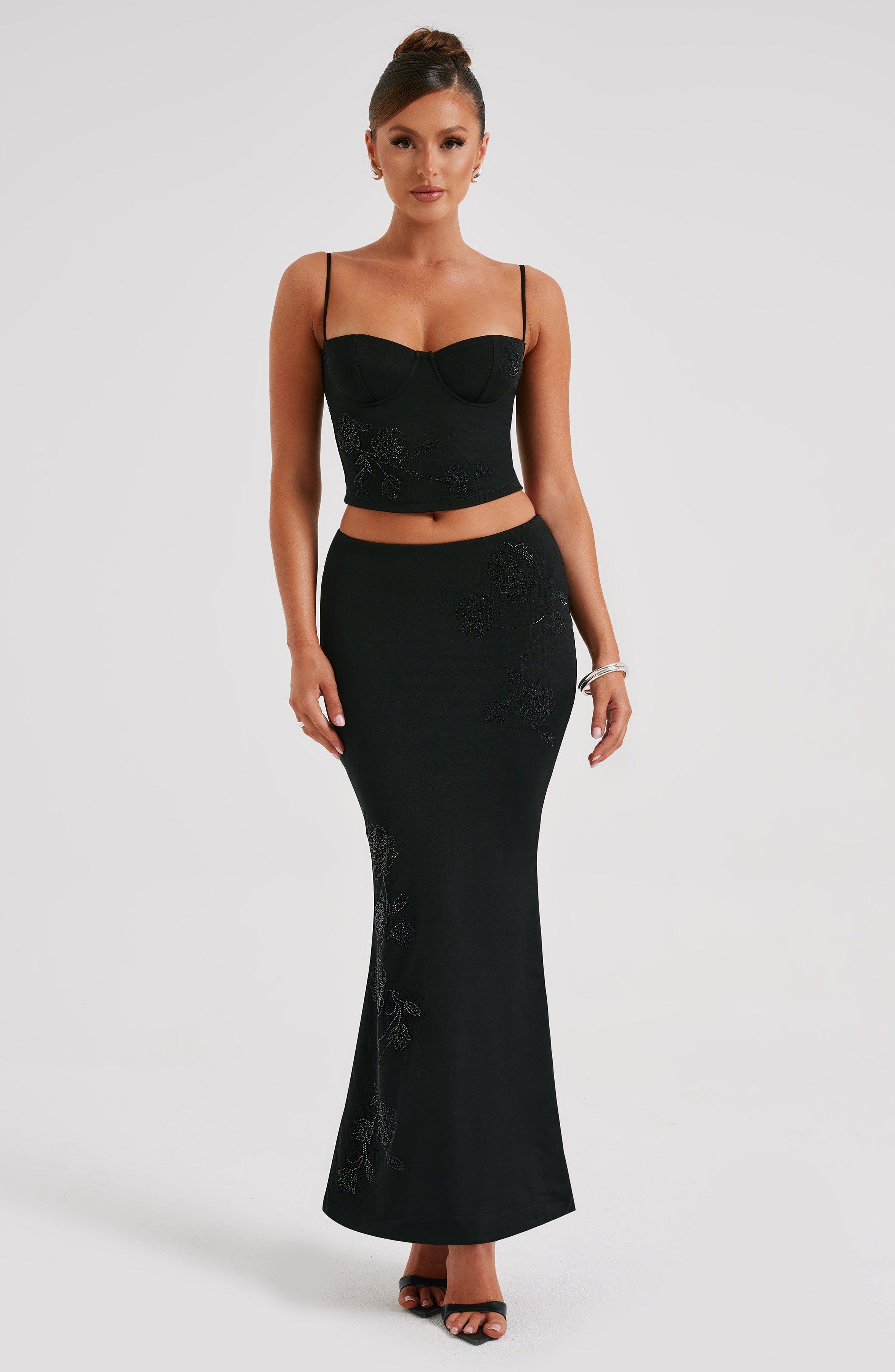 Izi Maxi Skirt - Black Product Image