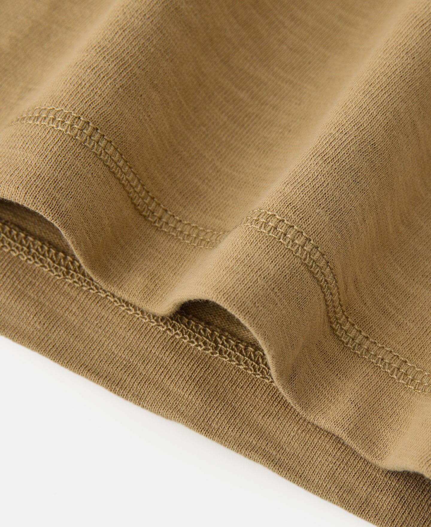 10.5 oz US Cotton Tubular Gusset T-Shirt - Sand Product Image