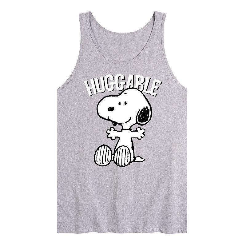 Mens Peanuts Snoopy Huggable Graphic Tank Top Product Image