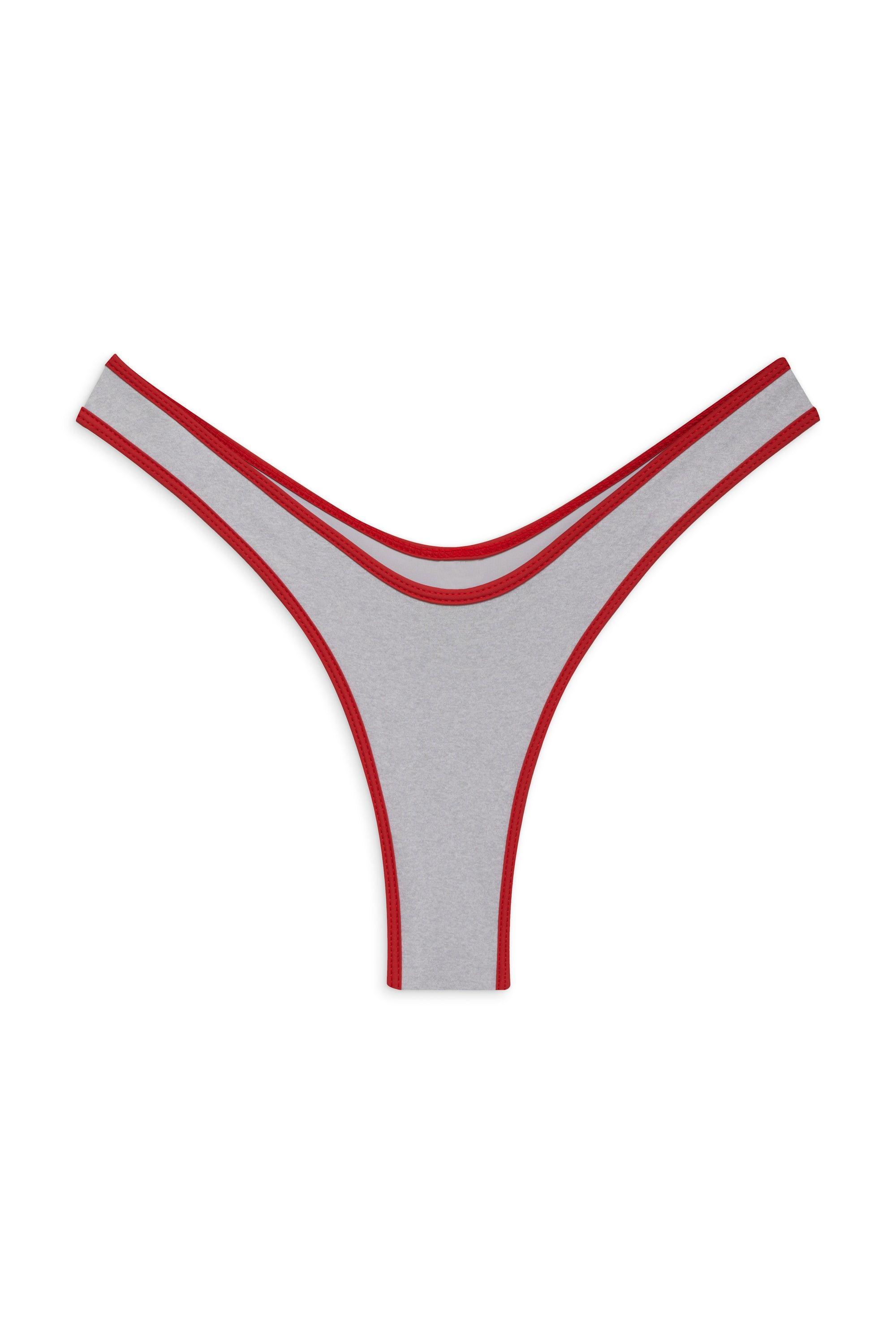 Full Moon Micro Bikini Bottom - Cherry Mint Product Image