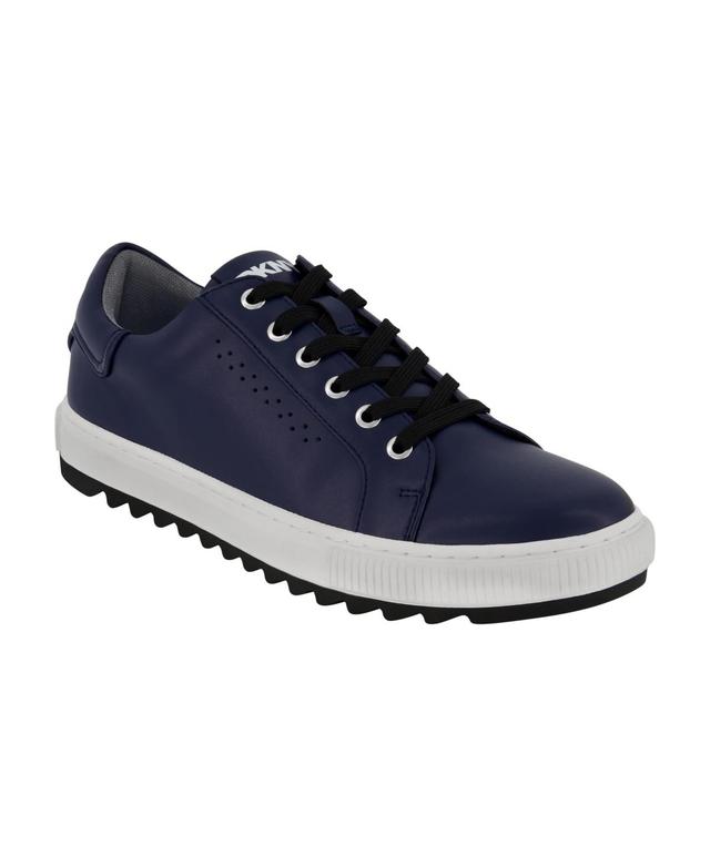 Dkny Mens Smooth Leather Sawtooth Sole Sneakers Product Image