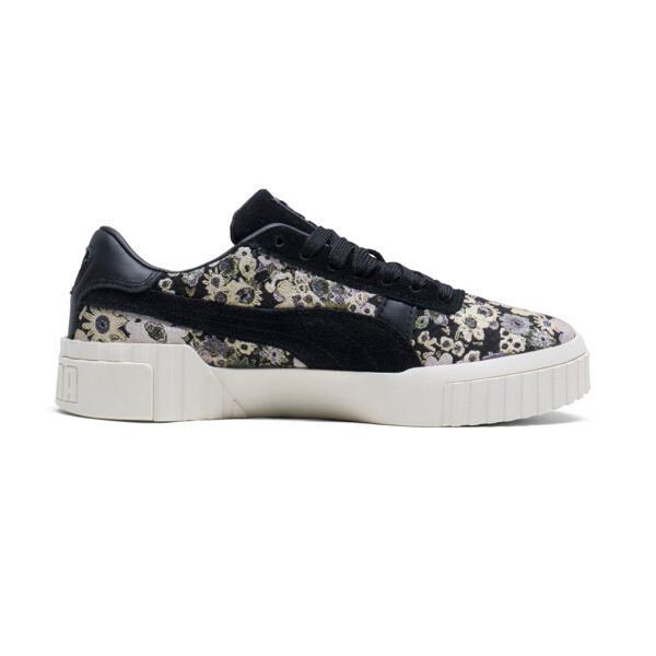 PUMA Cali OG Dark Floral Women's Sneakers in Black/Galactic Grey Product Image