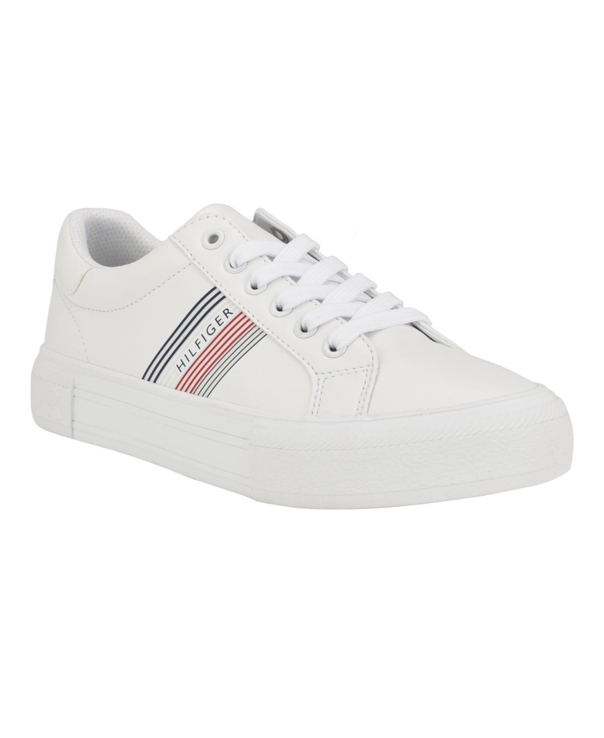 Tommy Hilfiger Womens Andrei Casual Lace Up Sneakers Product Image