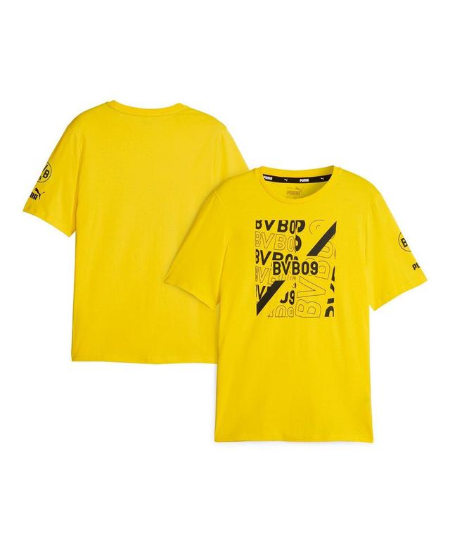 Mens Puma Yellow Borussia Dortmund FtblCore Graphic T-shirt Product Image