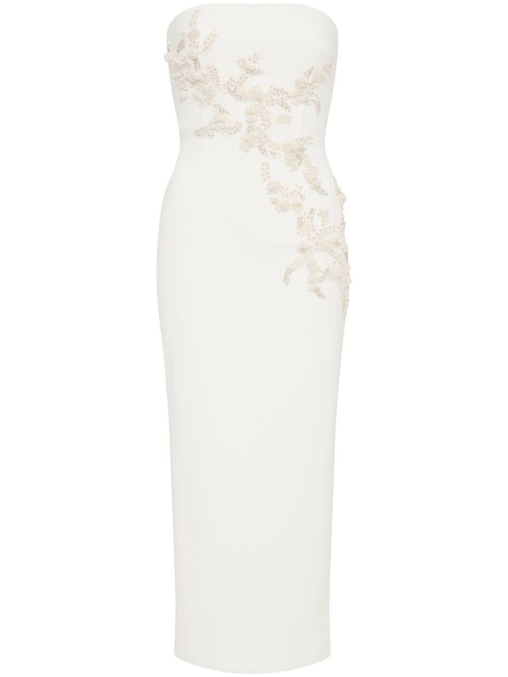 Tove embroidered midi dress Product Image