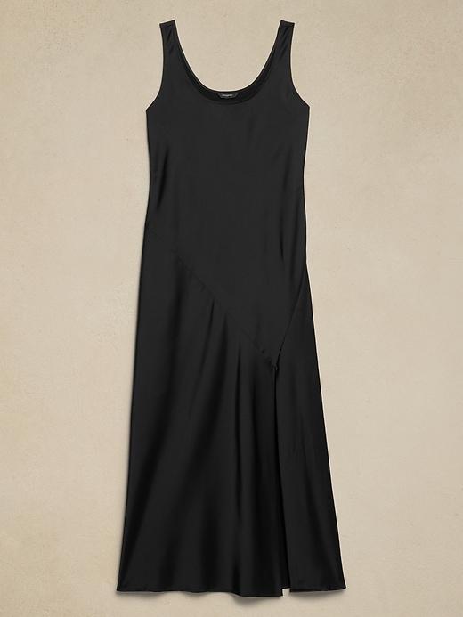 Satin Maxi Dress Product Image