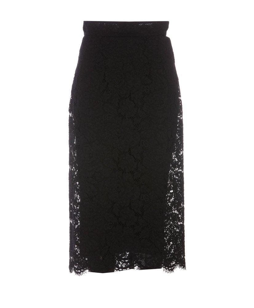 Synthetic Fibers Skirt In Black product image