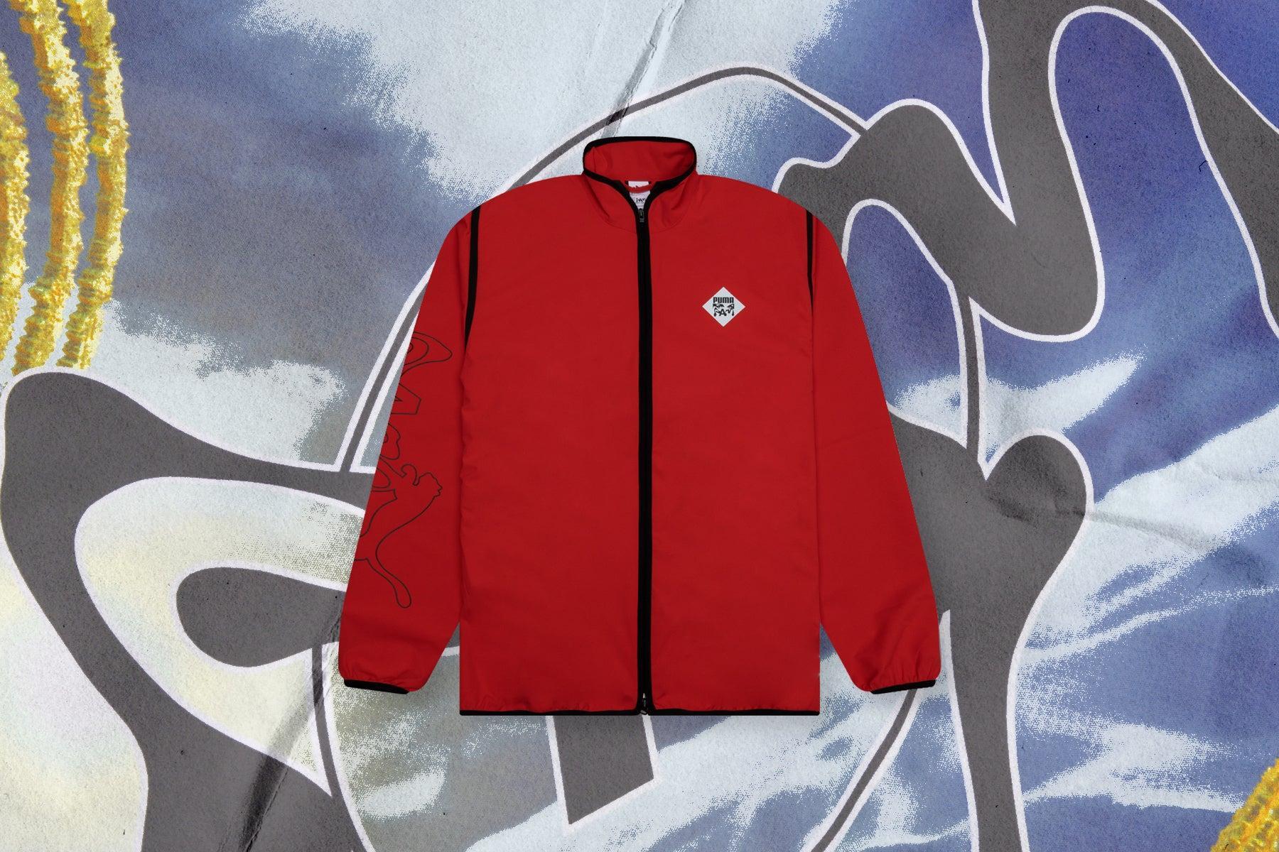 Puma x Perks and Mini Zip-Off Jacket - Red Male Product Image