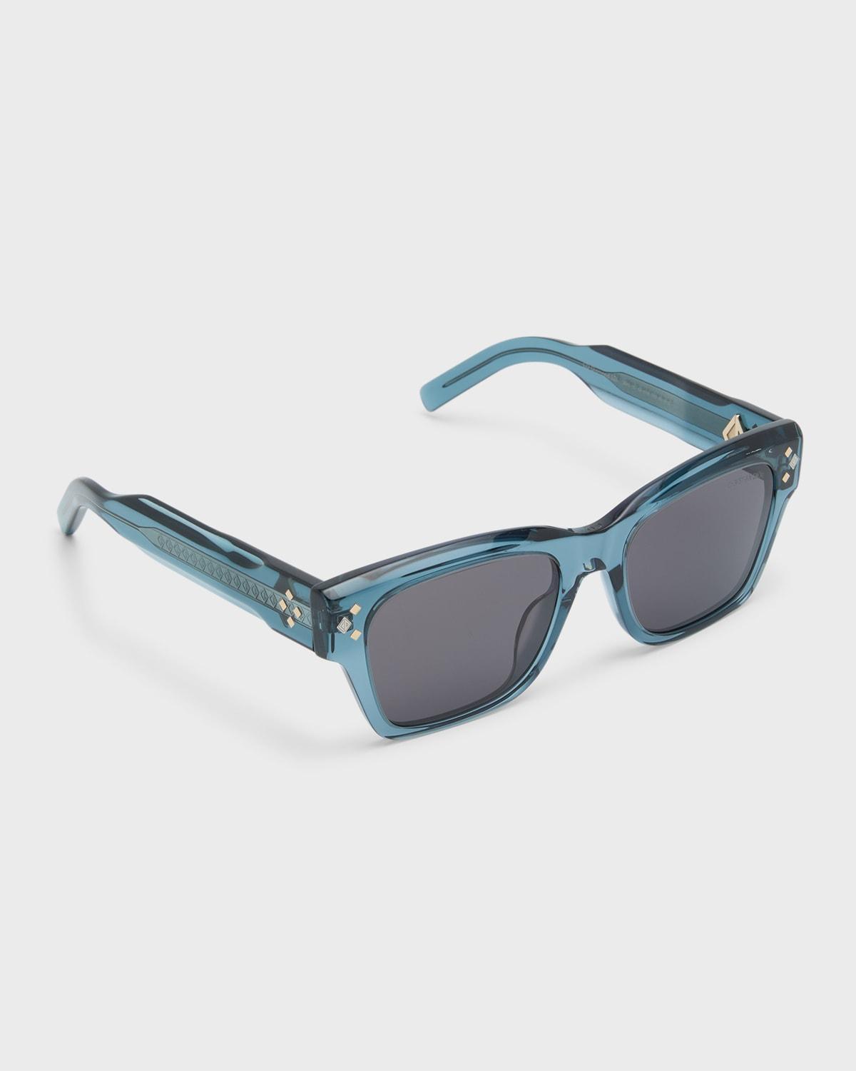 Mens CD Diamond S2I 54MM Geometric Sunglasses Product Image