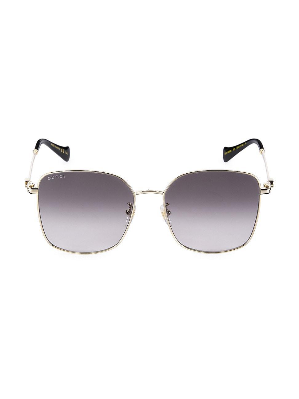 Gucci Womens Gg1146sk 58mm Rectangle Sunglasses Product Image