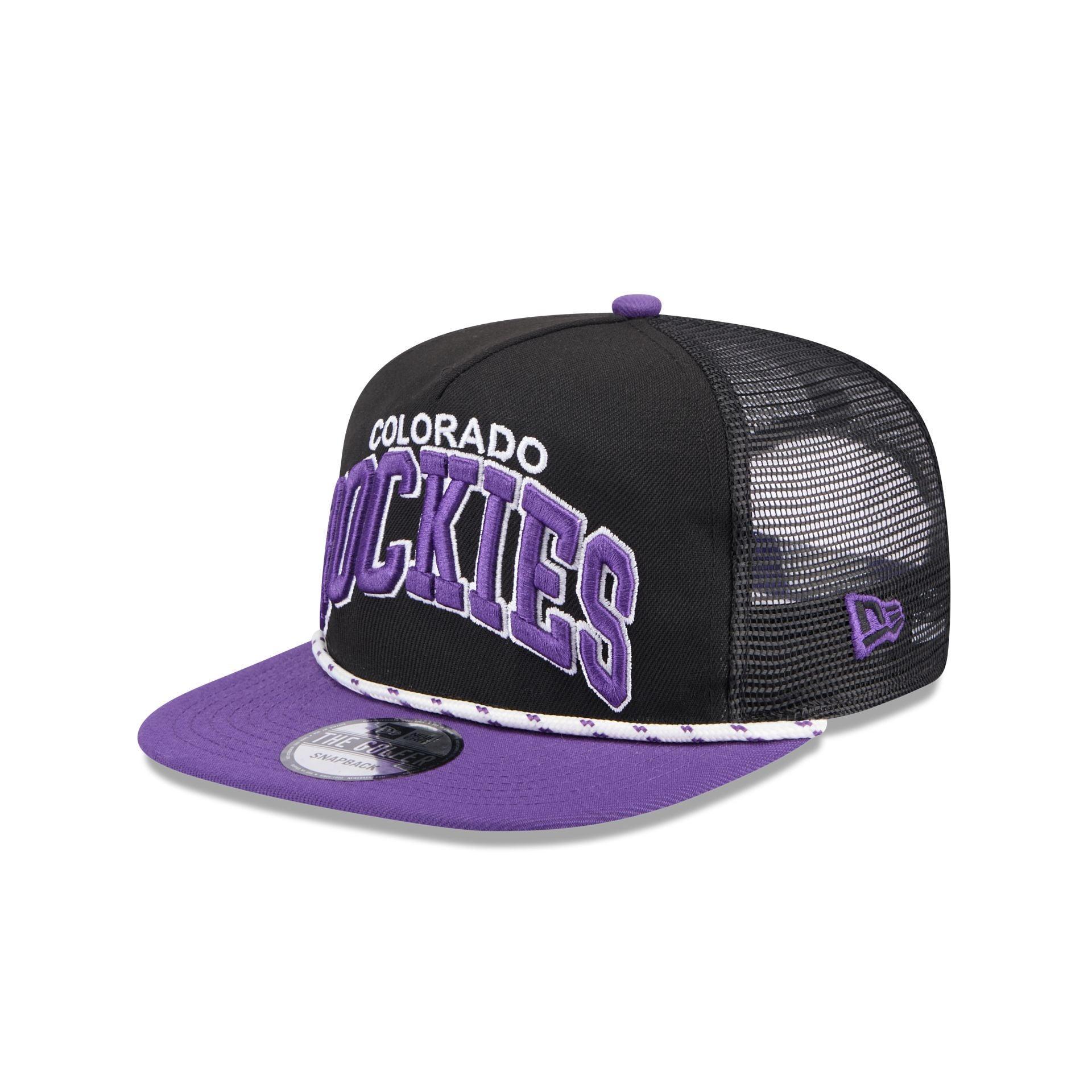 Colorado Rockies Throwback Golfer Hat Male Product Image