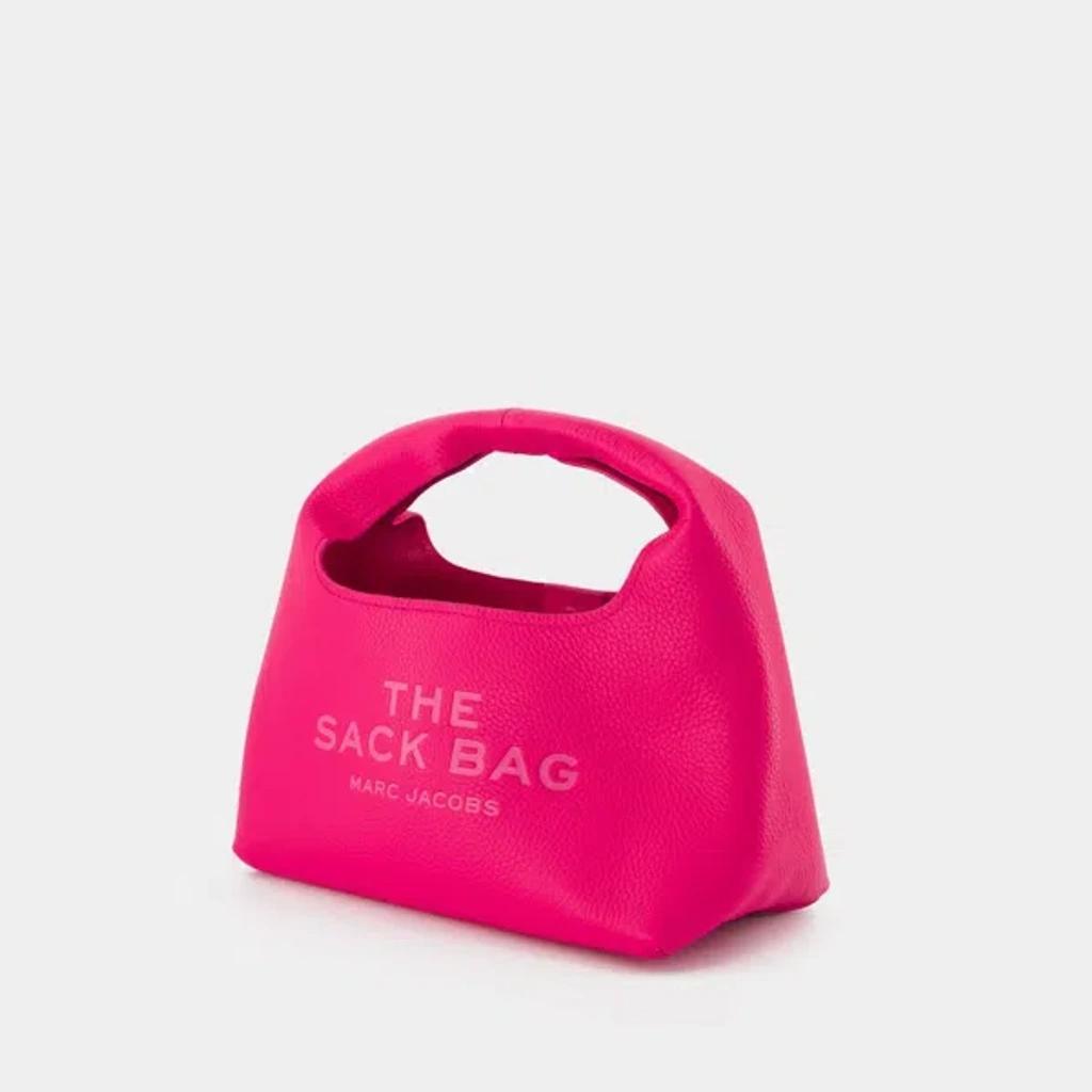 MARC JACOBS The Mini Sack Bag In Purple Product Image