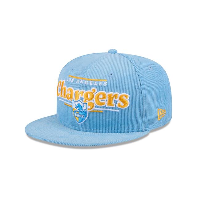 Los Angeles Chargers Throwback Display 9FIFTY Snapback Hat Male Product Image