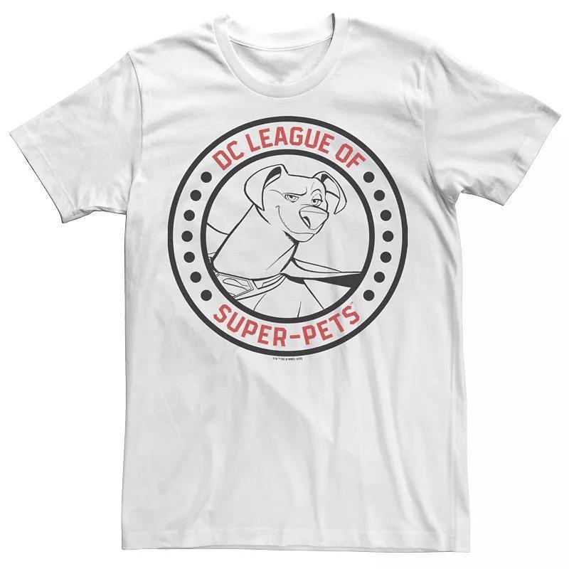 Mens DC Super Pets DC League Of Super Pets Krypto Badge Tee Product Image