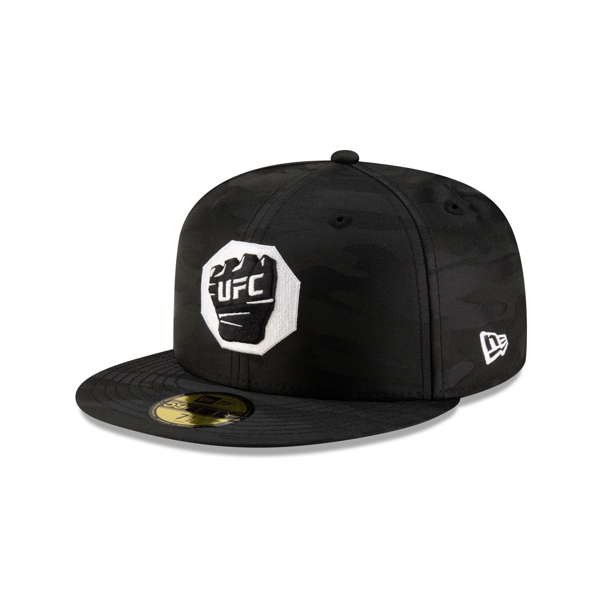 UFC Mexico Black Camo Glove 59FIFTY Fitted Hat Male Product Image