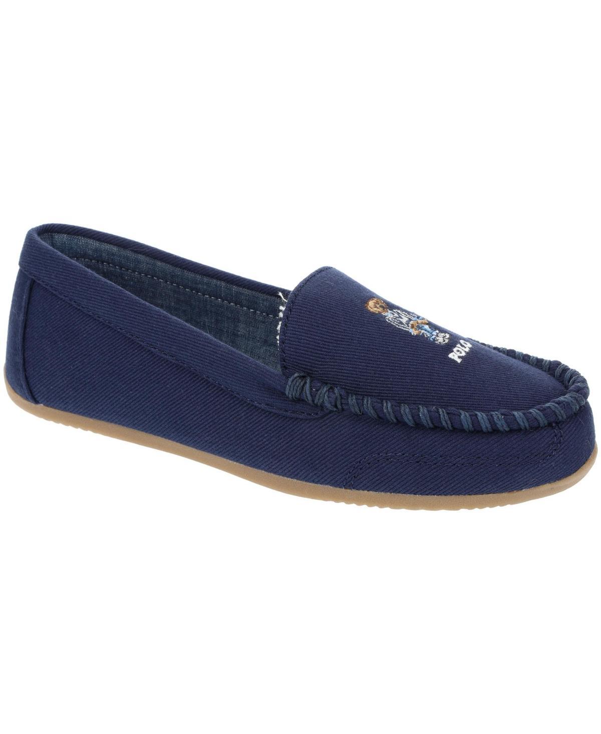 Polo Ralph Lauren Womens American Bear Moccasin Slipper Product Image