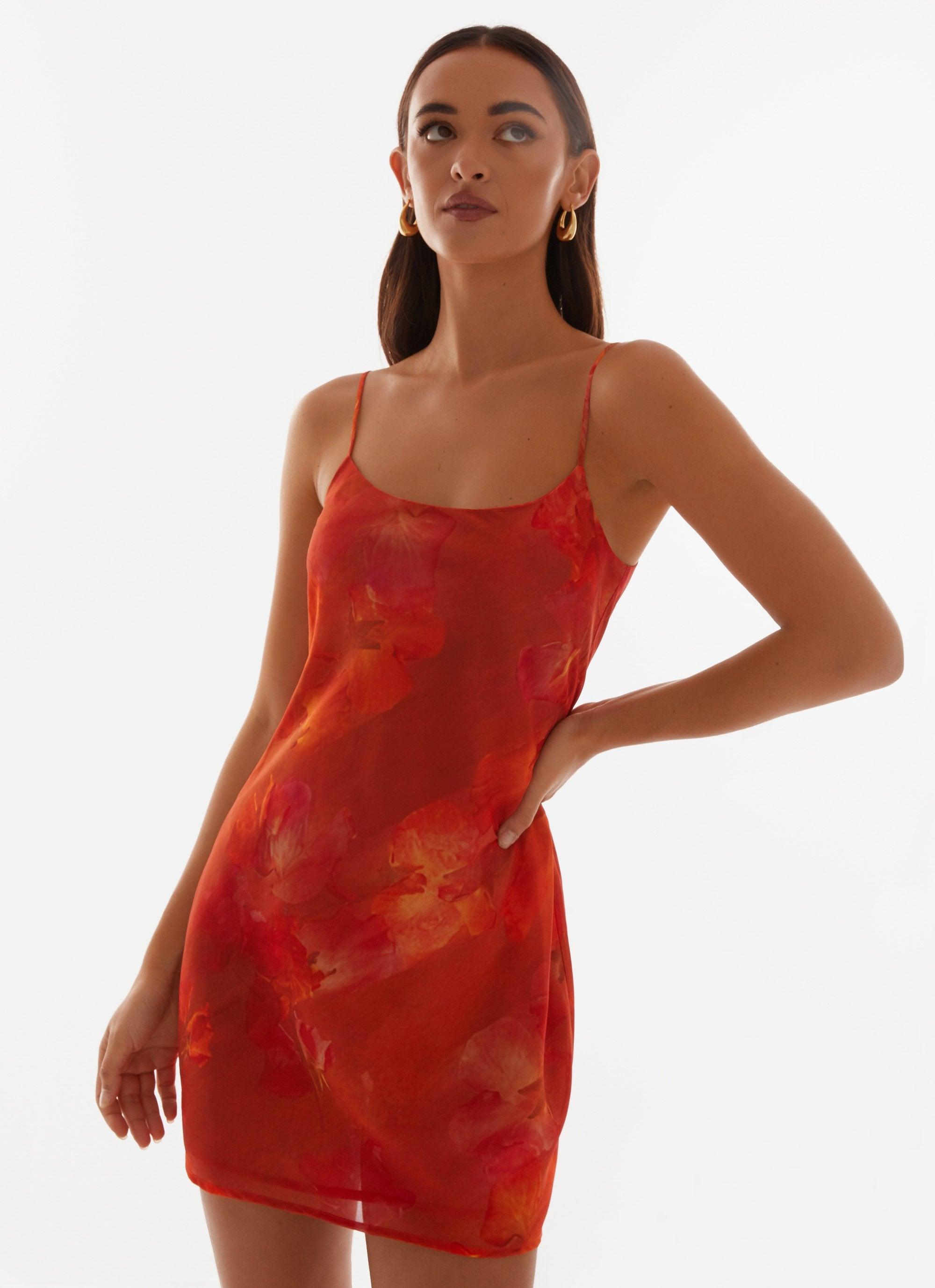 Manifest Mini Dress - Amber Product Image