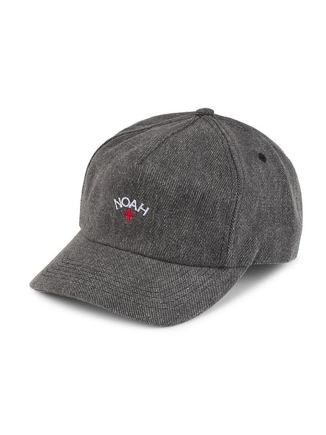 Mens Logo Denim Baseball Cap Product Image