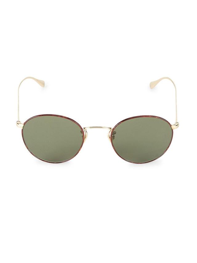 Coleridge Round Metal Aviator Sunglasses Product Image