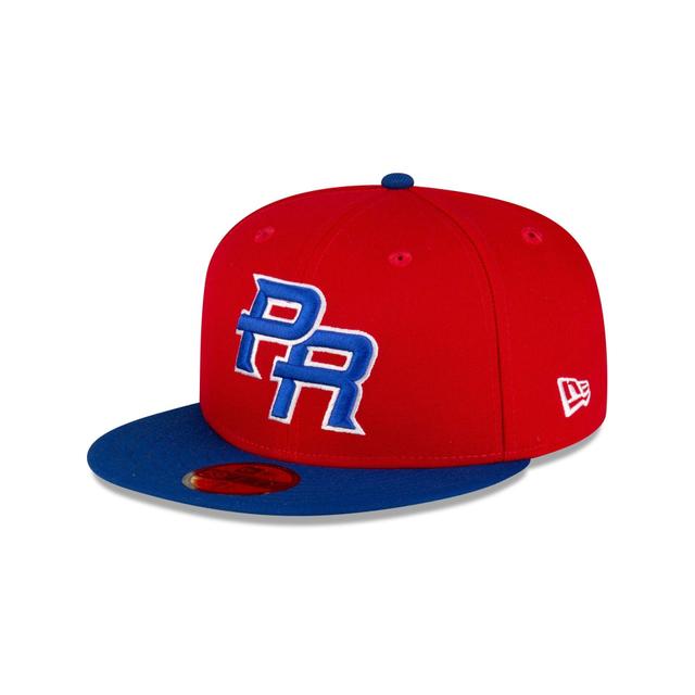 Puerto Rico Scarlet 59FIFTY Fitted Hat Male Product Image