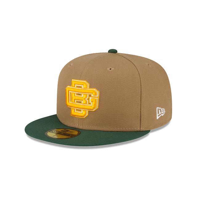 Green Bay Packers Throwback 59FIFTY Fitted Hat Male Product Image