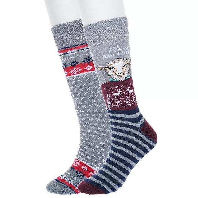 Mens Twisted Toes 2-Pack Holiday Crew Socks Product Image