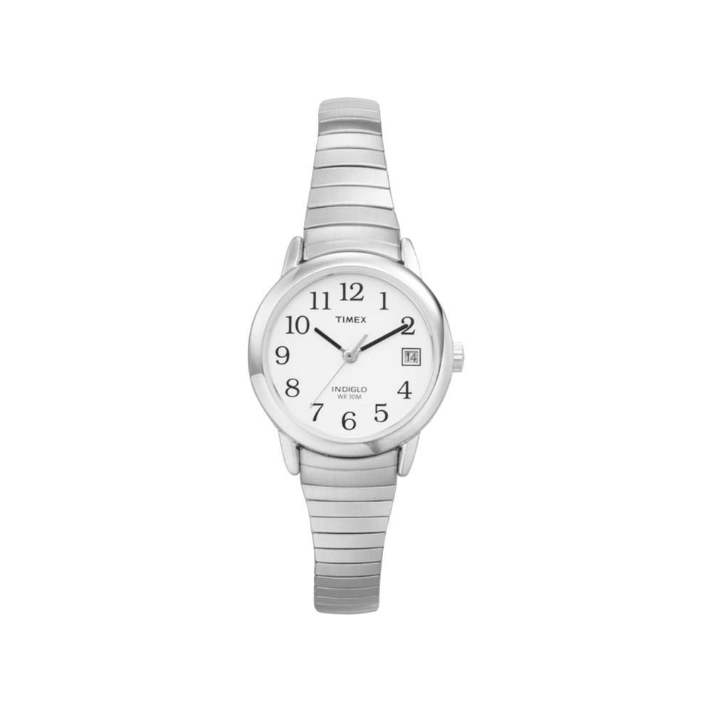 Womens Timex Easy Reader Expansion Band Watch - Silver T2H371JT Product Image