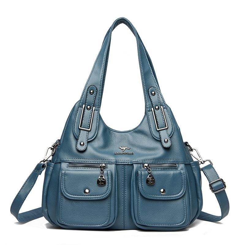 Faux Leather Tote Bag Product Image